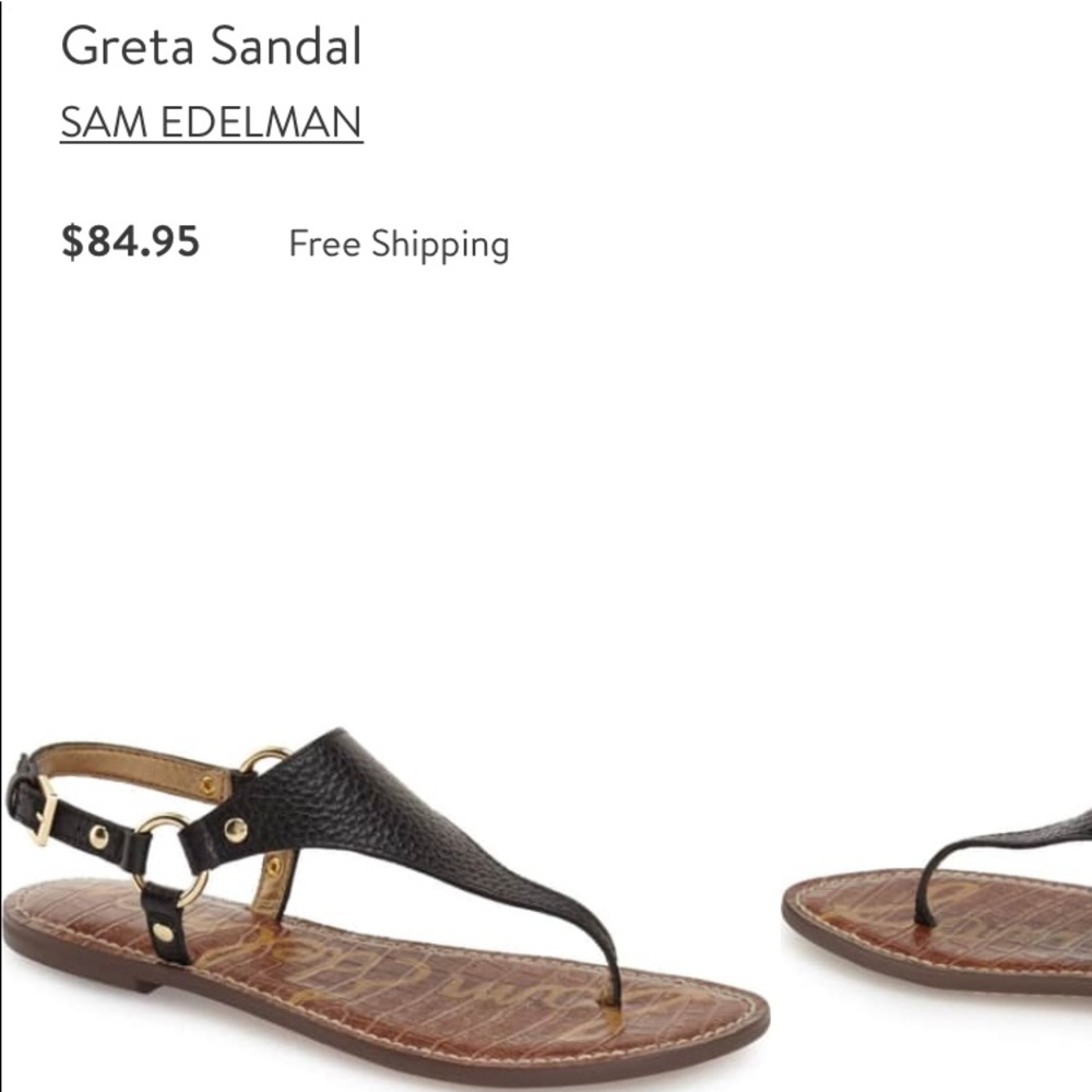 Sam Edelman Greta Sandal - Pebble Leather